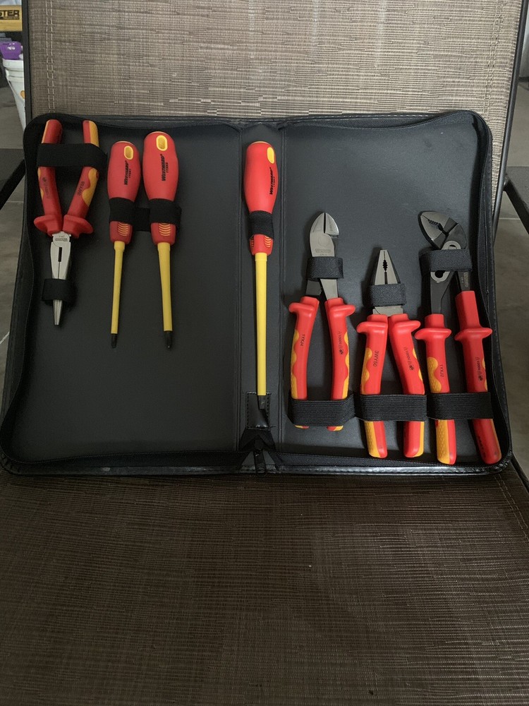 Westward 1YXJ6  7pc Insulated Tool Set