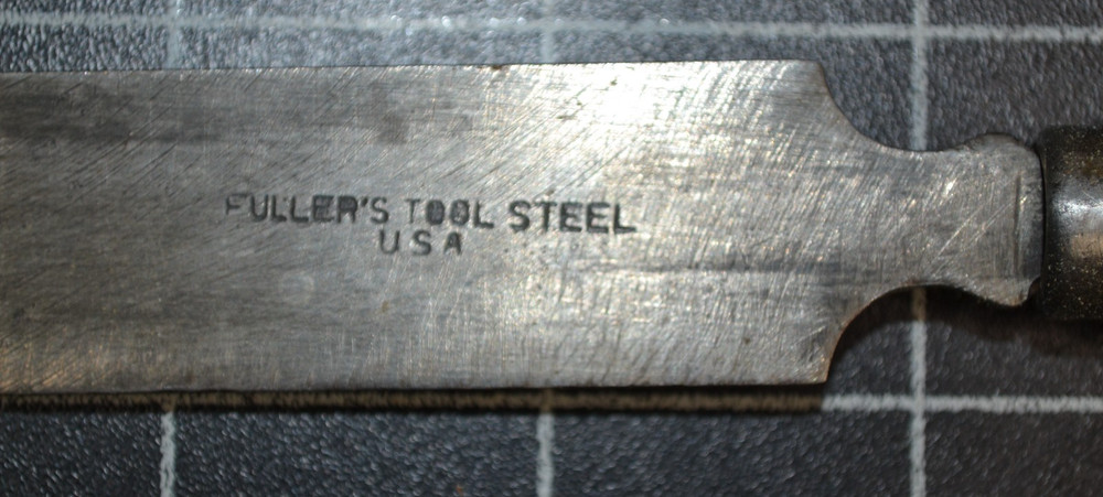 FULLER - 1" CHISEL - TOOL STEEL