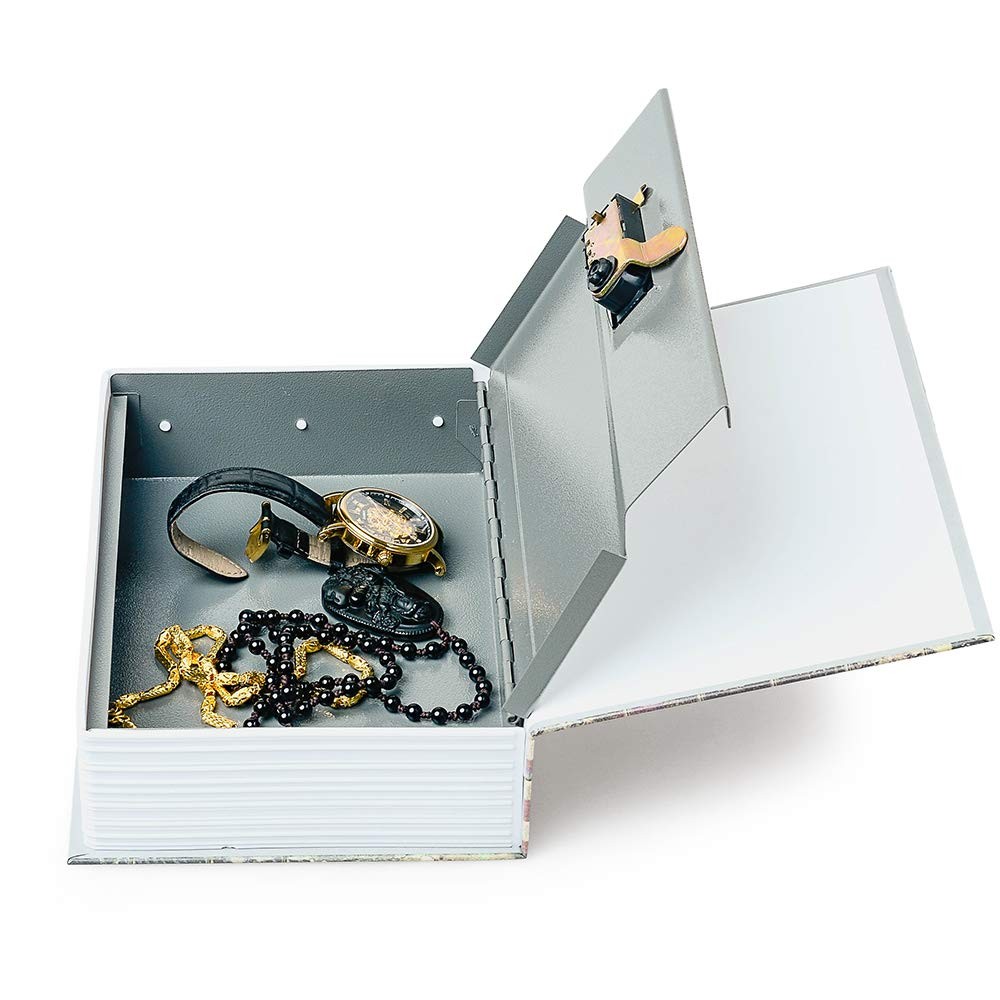 Dictionary Book Safe Hidden Storage Box with Key Lock