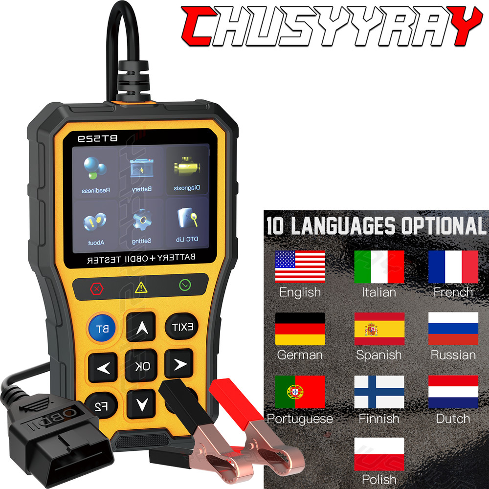 Check Engine Transmission ABS SRS Code Reader OBD2 Scanner Car Diagnostic Tool