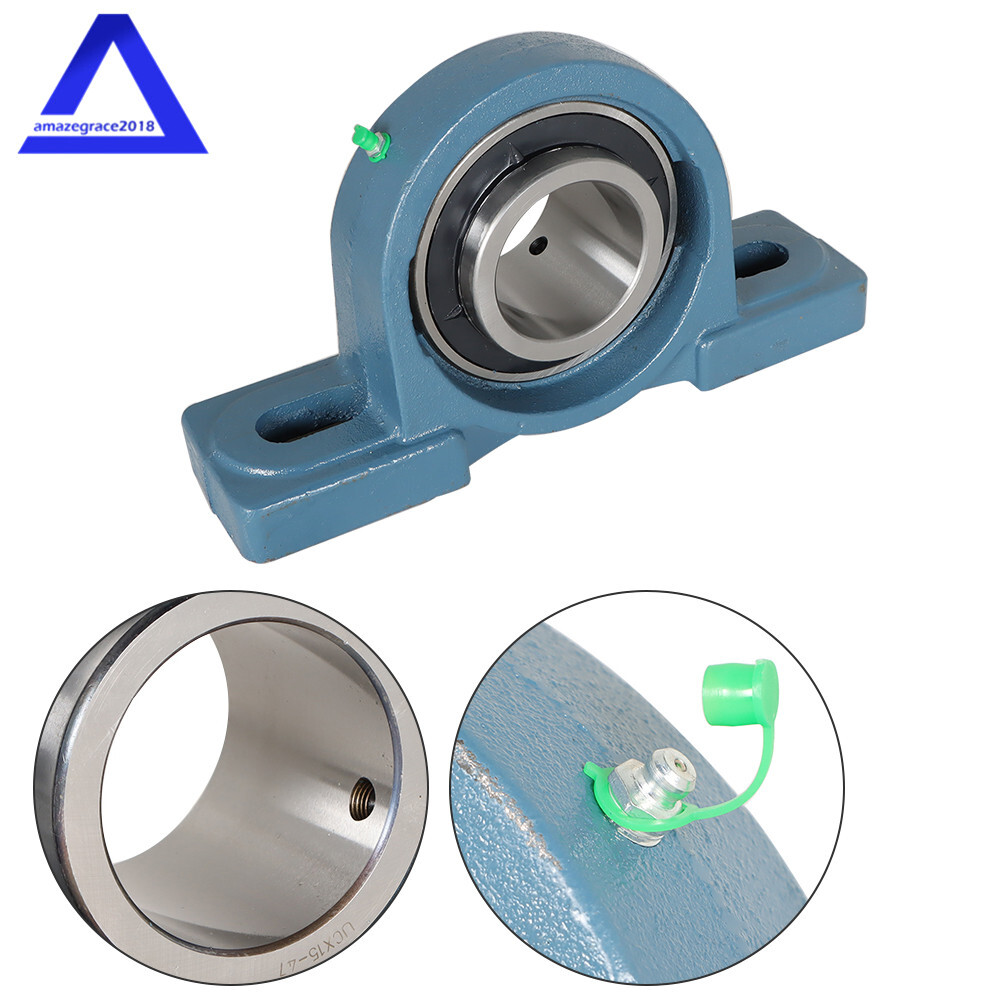 1Piece UCPX15-47 2-15/16" Medium Duty Solid Base Pillow Block Bearing Unit