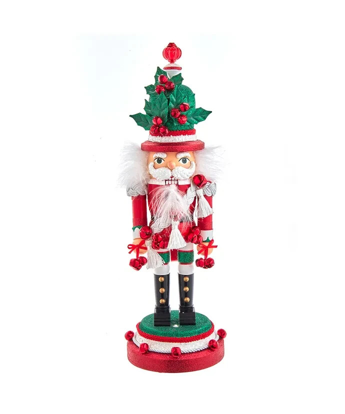 18"  Hollywood Nutcrackers™ Wind-Up Musical Nutcracker HA0632 w