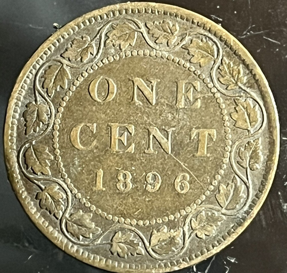 1896 Canada  large cent