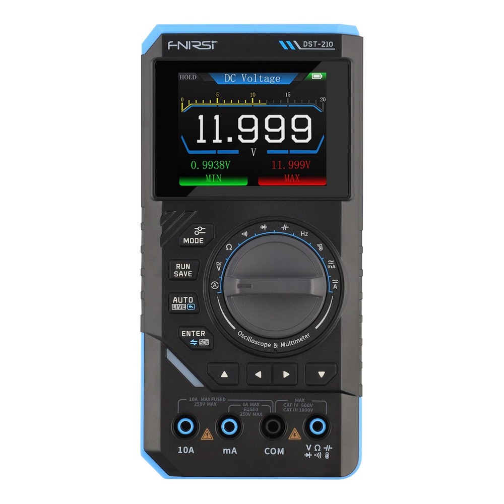 DST210 Oscilloscope Multimeter 10M Analog Bandwidth Counts 48MSa Sampling Rate