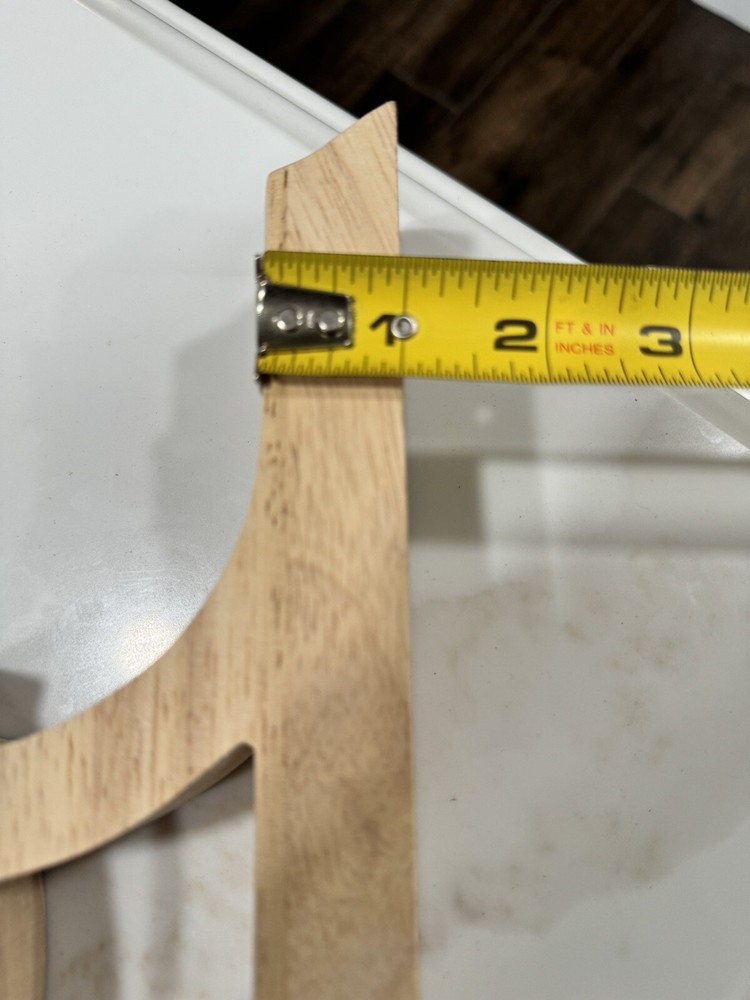 2 Solid Wood Bar Brackets Corbels