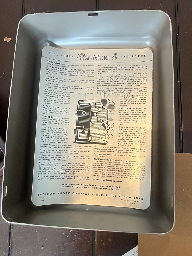 Cine-Kodak Projector Model 8-500