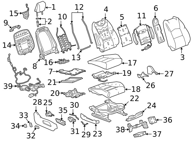 Genuine GM Mount Bracket 84514712