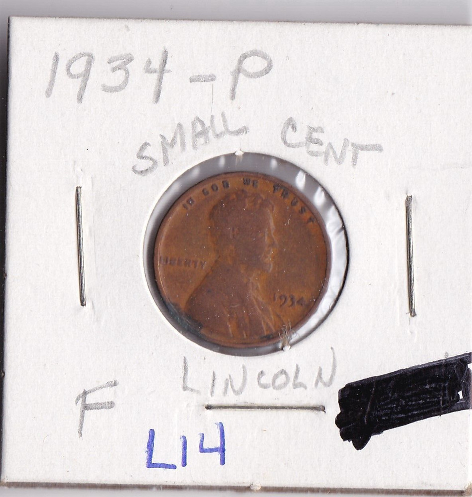 1934 Lincoln Cent L14