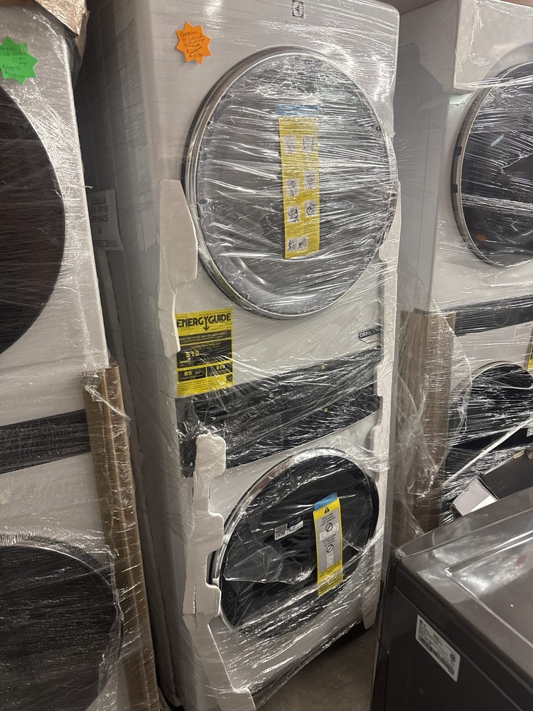 Electrolux Stackable Washer & Dryer | 4.5 cu. ft. Washer & 8.0 cu. ft. Dryer