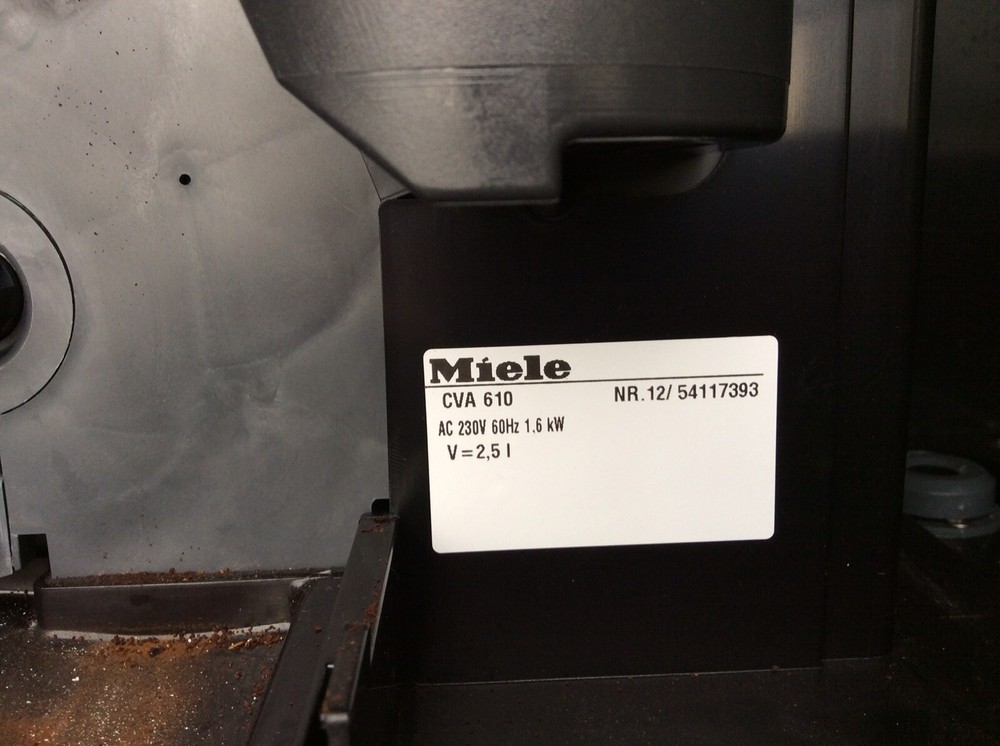 Miele CVA 610 Coffee Maker (3) Switch Security Switchs