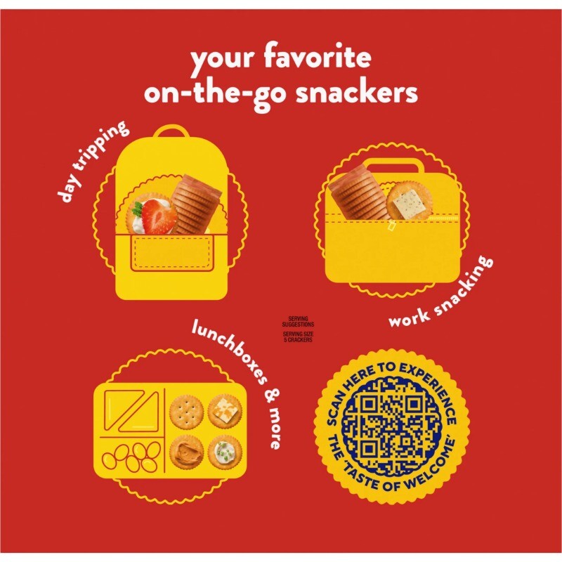 (3 pack) RITZ Fresh Stacks Original Crackers, Party Size, 23.7 oz (16 Stacks)