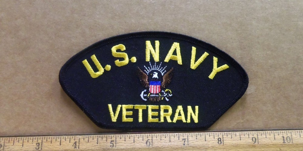 U.S. Navy - Veteran Embroidered Patch