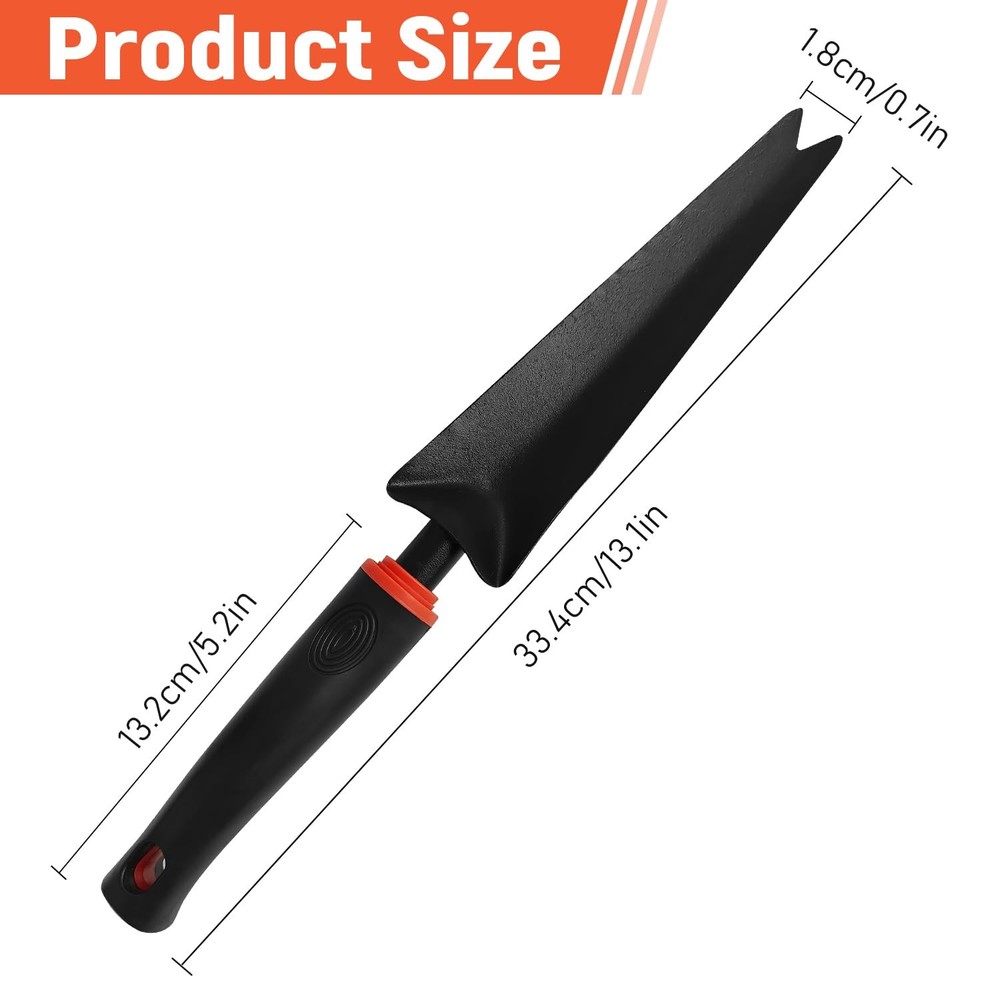 Hand Weed Puller Tool, Carbon Steel Forked Head Weeder Puller for Courtyards ...