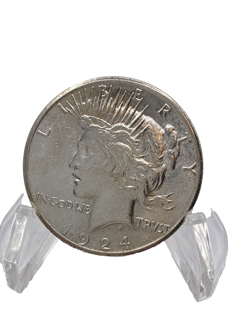 1924-S Silver Peace Dollar Better Date High Grade