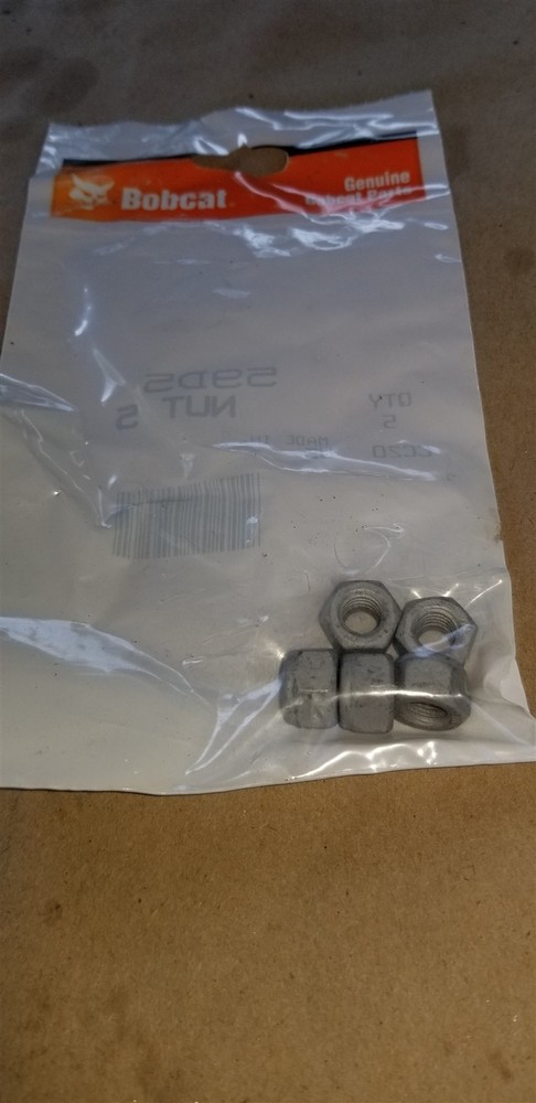 Bobcat 59D5 Pack of 5 lock nuts