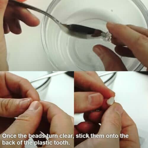 Instant Smile Makeover Temporary Teeth and Emergency Replacement Kit with Case