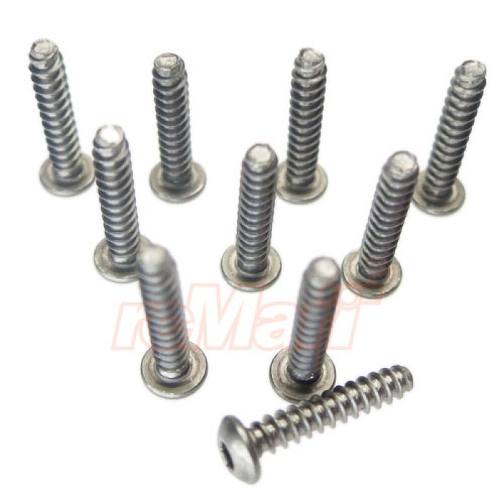Yeah Racing Titanium Hex Socket Button Head Self-Drilling Screw M3x15mm BHP-315T