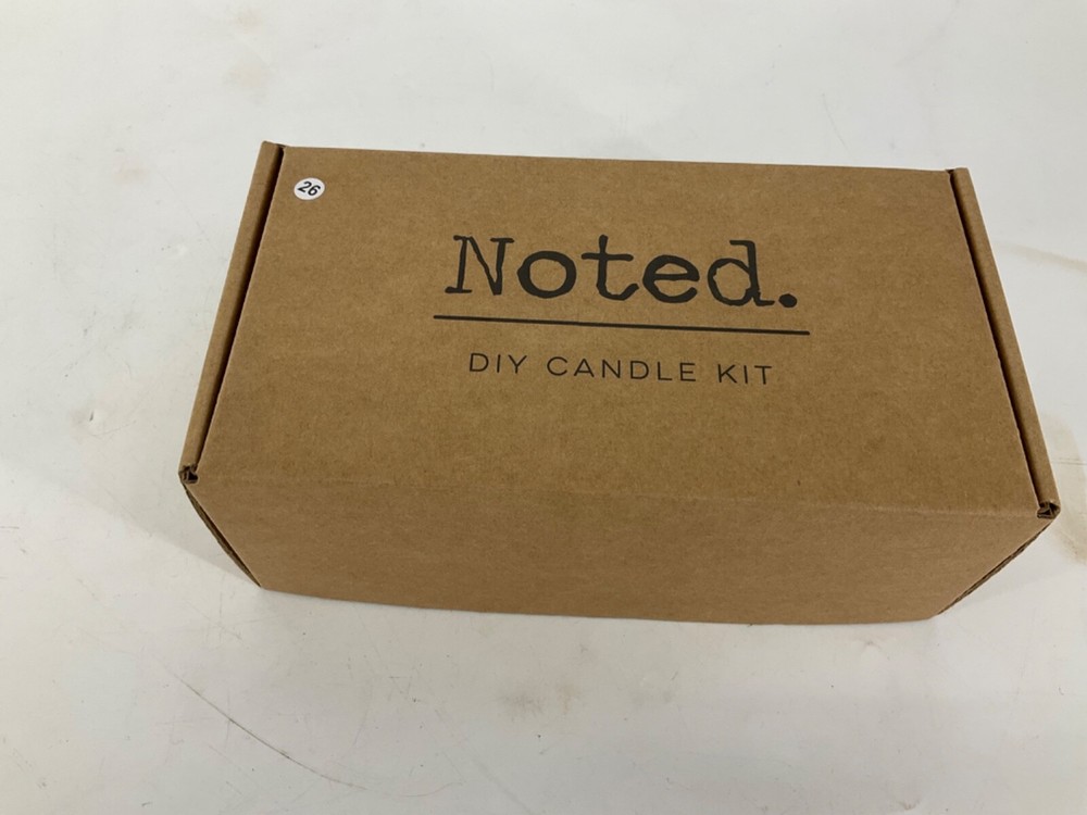 Noted. DIY candle making kit Fireside Embers