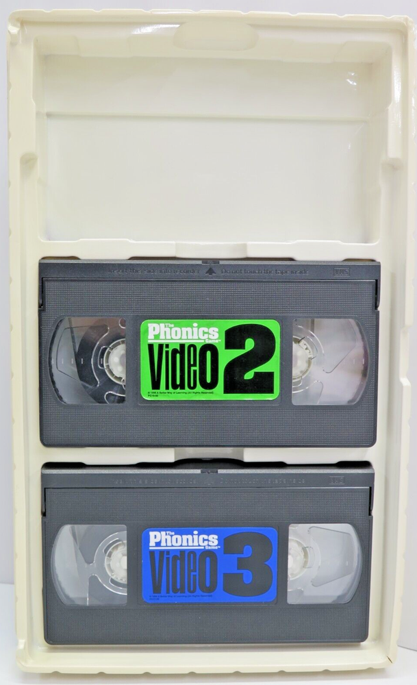 1998 Better Way of Learning The Phonics Game VHS Reading Learning System