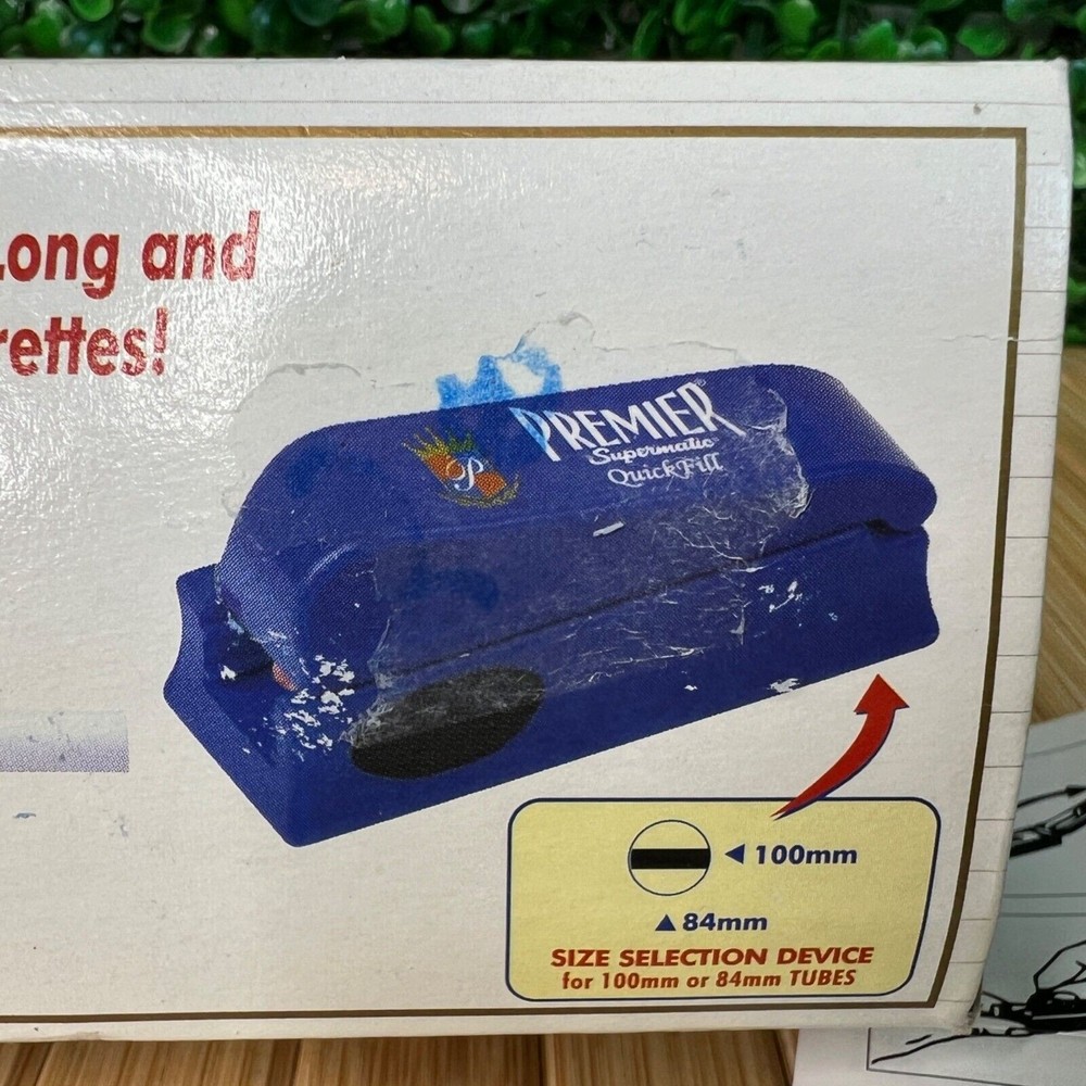Premier Quickfill Cigarette Rolling Machine Injector 84/100 Mm