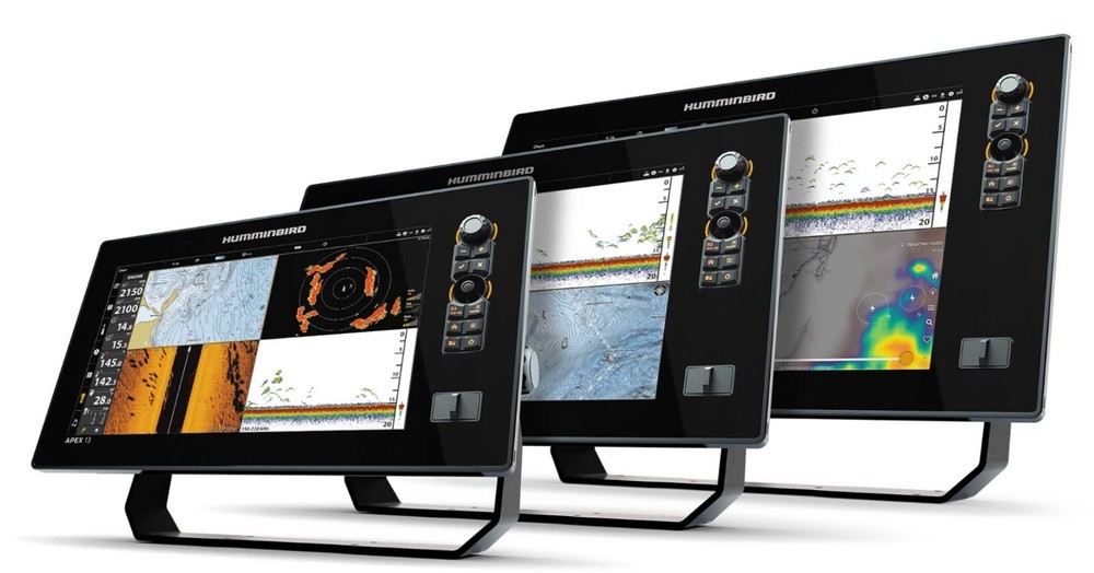 Humminbird APEX 19 MEGA SI+ GPS Chartplotter Bluetooth Fishfinder & Transducer