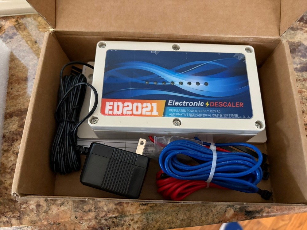 ED2021 Electronic Water Descaler System Plug Hard Water Lime Scale