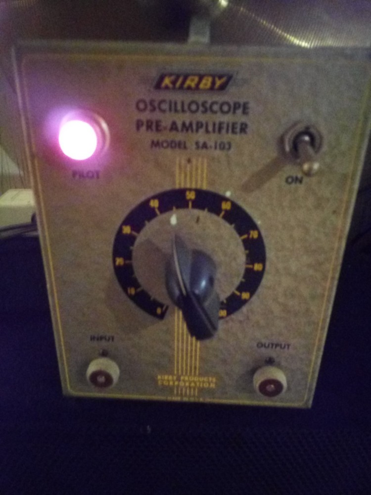 Kirby Oscilloscope Pre Amplifier SA-103