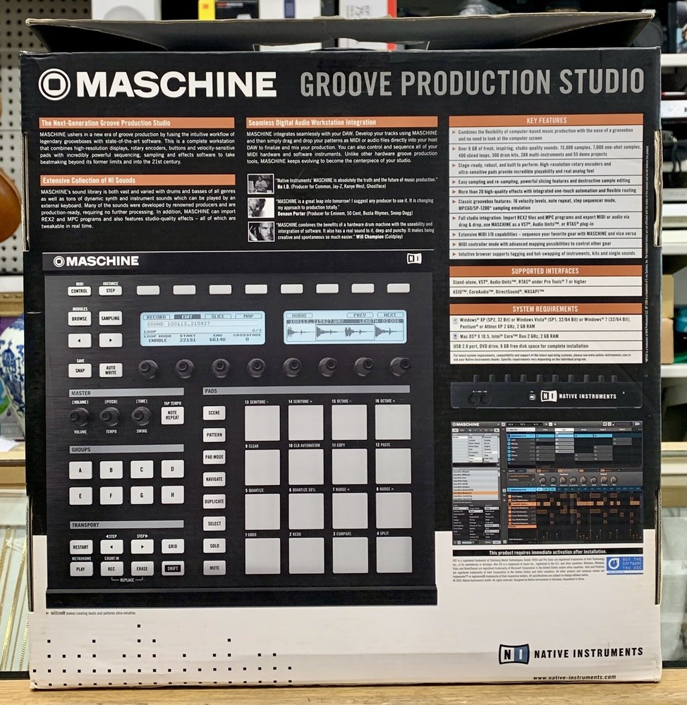 Maschine groove production studio N1