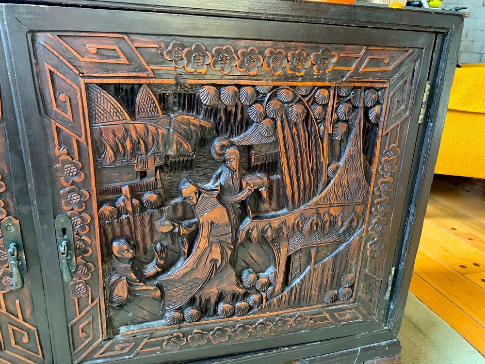 Antique Chinese Camphor Trunk
