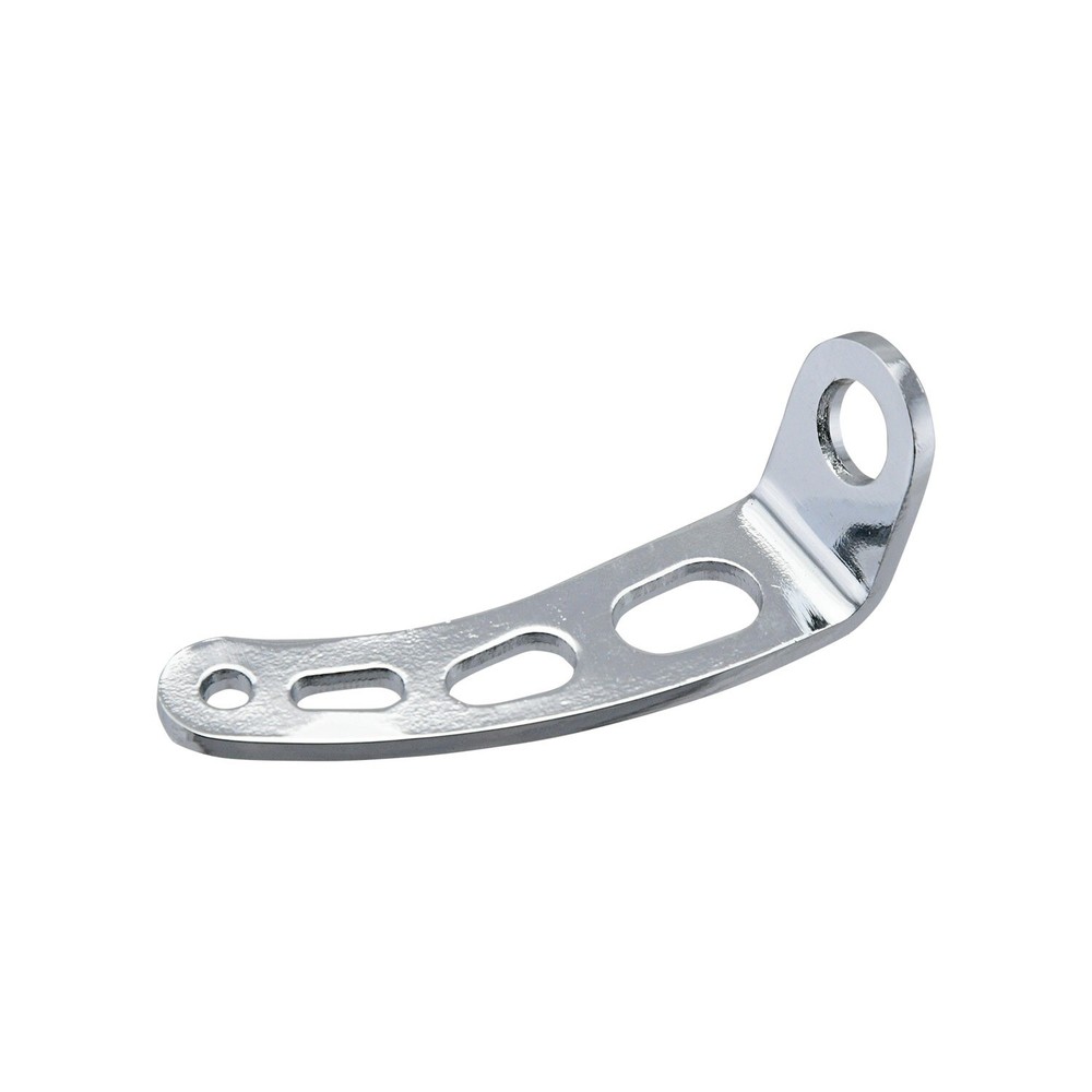 Universal Carburetor Return Spring Bracket  2-3/4" Tall, Chrome Plated, Steel