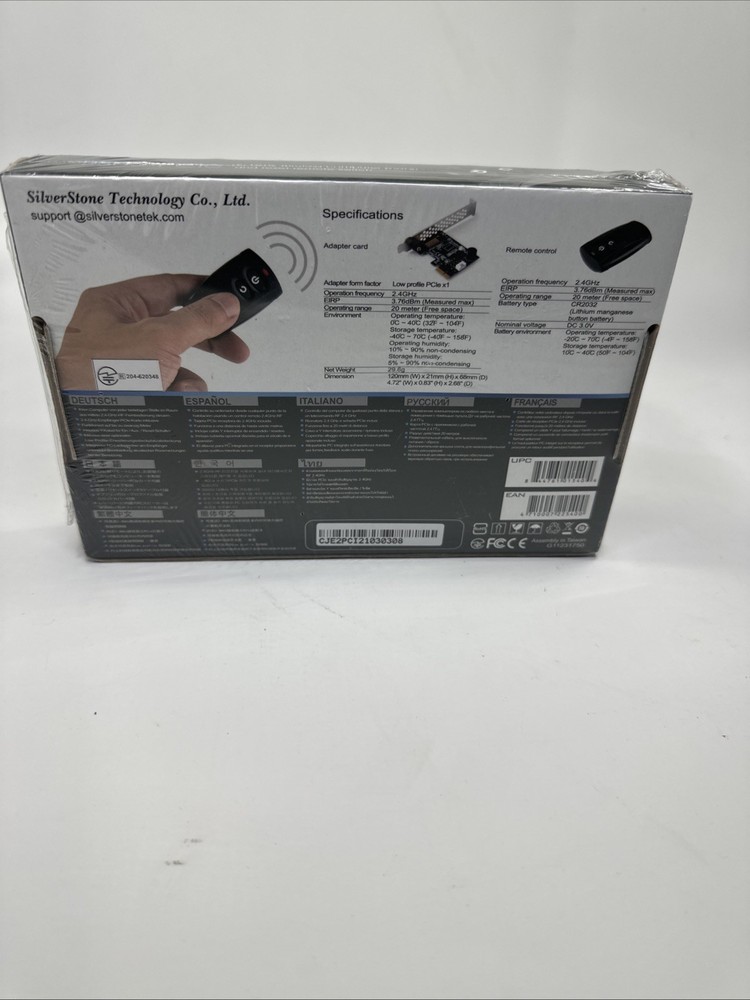 Silverstone Wireless Computer Power And Reset Remote Switch