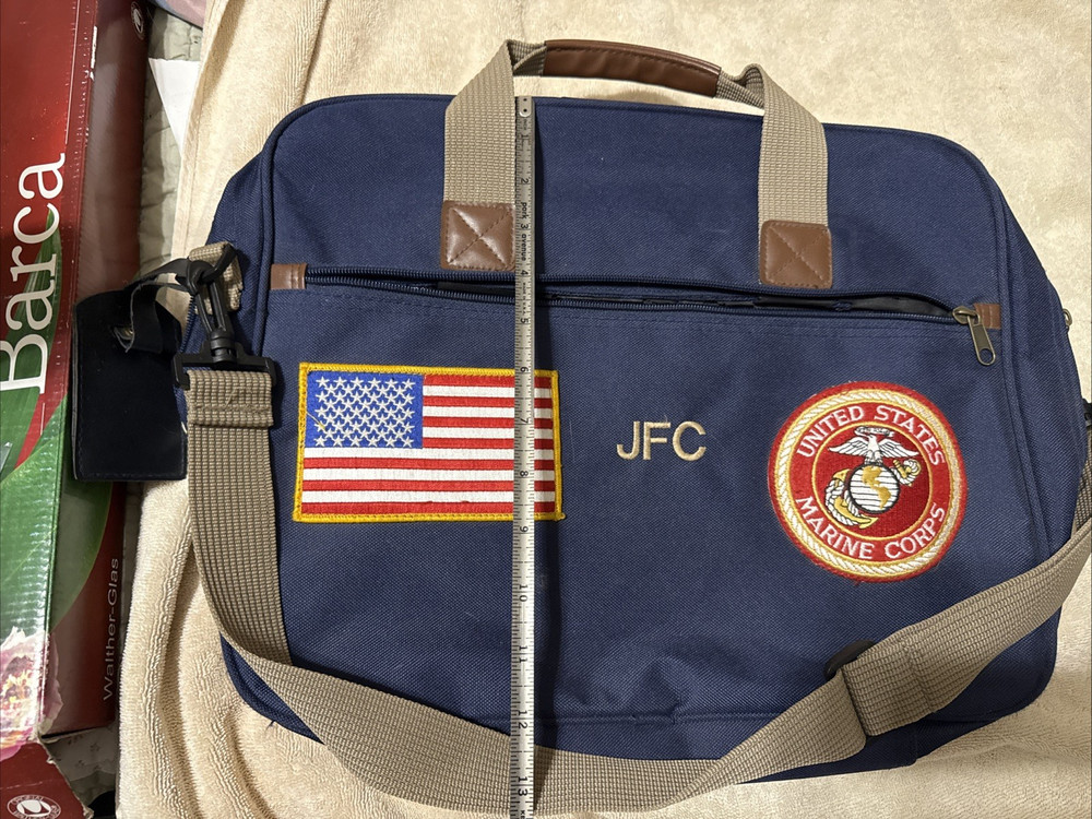 US Marine Corp NAVY Blue Document, Carry On Bag