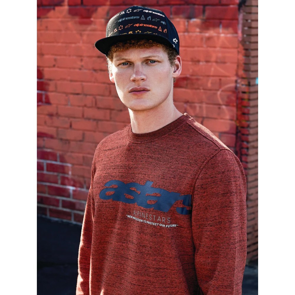 Alpinestars Glphy Baseball Cap Motorcycle Multi Logo Black