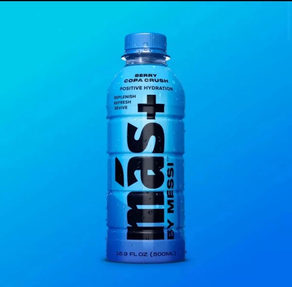 Más+ By Messi Commemorative Launch Pack Confirmed Order Limited Edition Drink