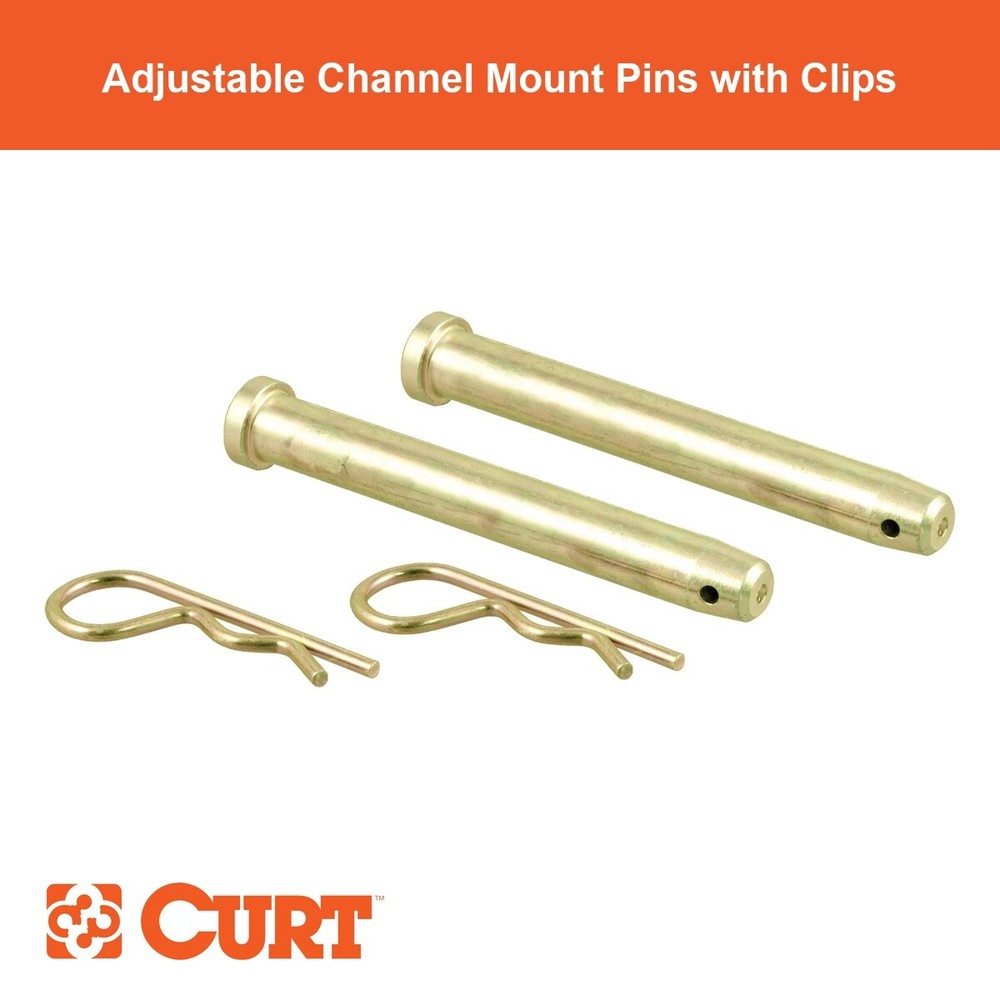 Replacement Adjustable Channel Mount Pins & Clips