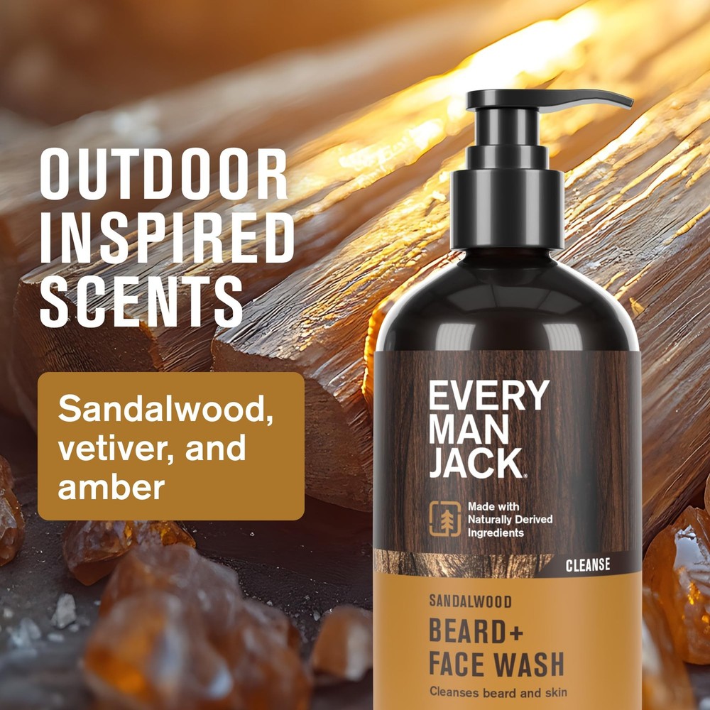 Beard Essentials Gift Set for Men – Complete Routine with 5 Full-Size Essenti...