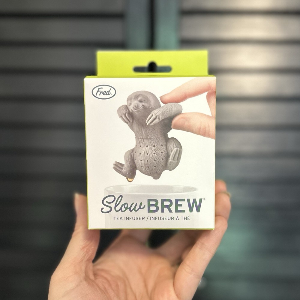 Fred Slow Brew Sloth Silicone Tea Infuser - New in Box