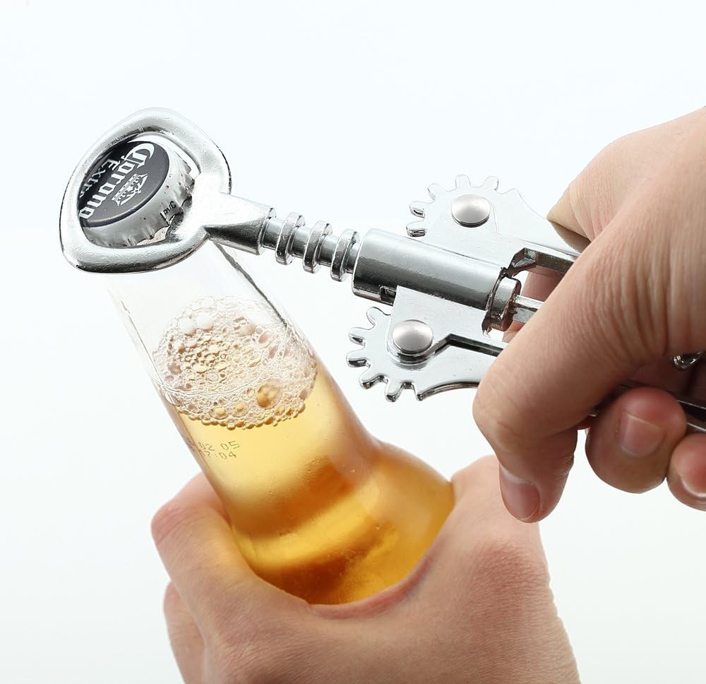 Wing Corkscrew,Ilyever Premium Wine Opener，Heavy duty,Multifunctional Corkscrew