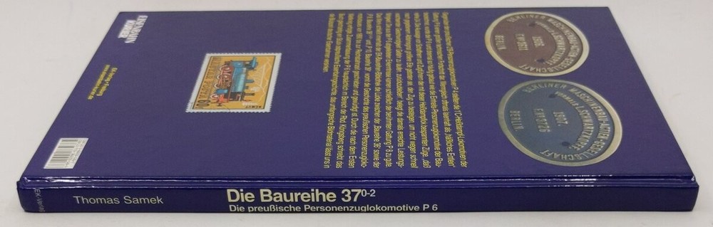 Die Baureihe 37 0-2 Hardcover Book By Thomas Samek LN