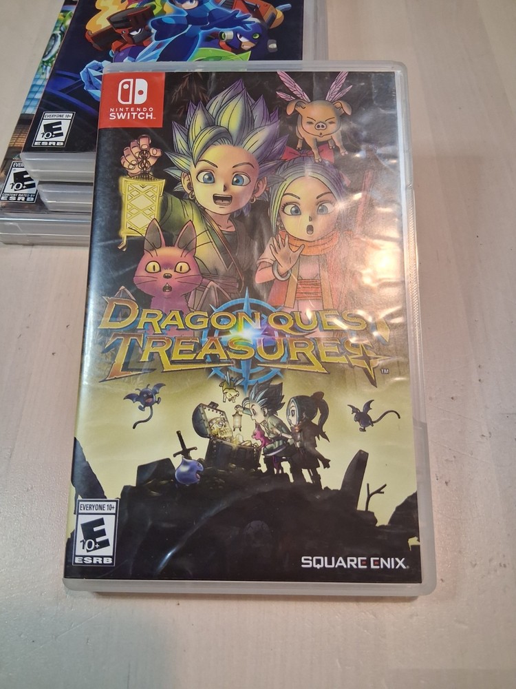 Replacement Case (NO GAME) Dragon Quest Treasures Nintendo Switch