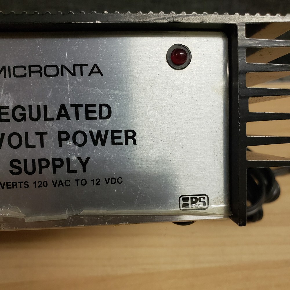 Micronta Regulated 12 Volt Power Supply 278S