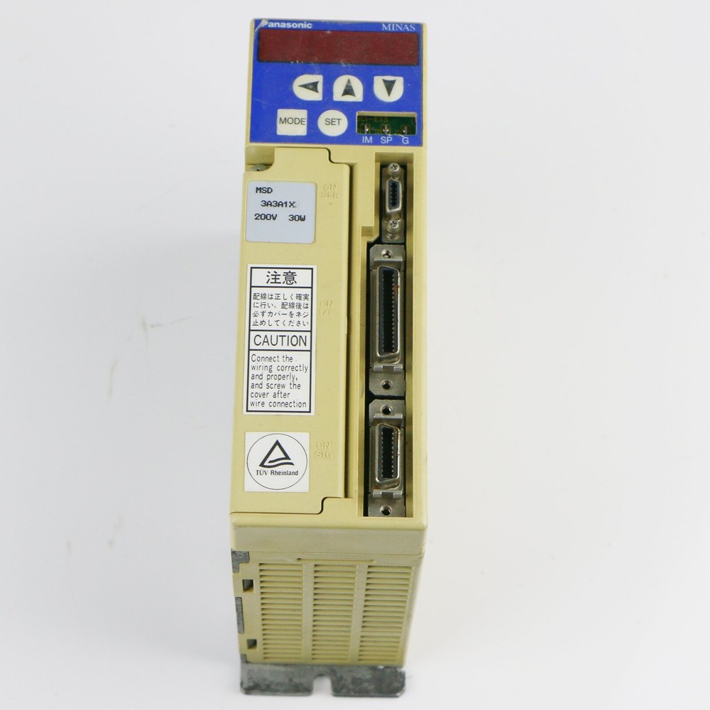 USED Panasonic MSD3A3A1X AC Servo Driver