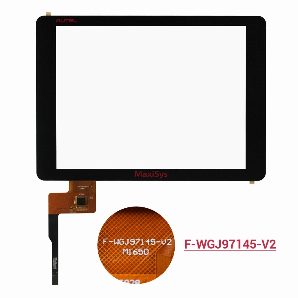 Touch Screen Panel Digitizer Glass 9.7" For Autel MaxiSys MS908 MS908S MS908 Pro