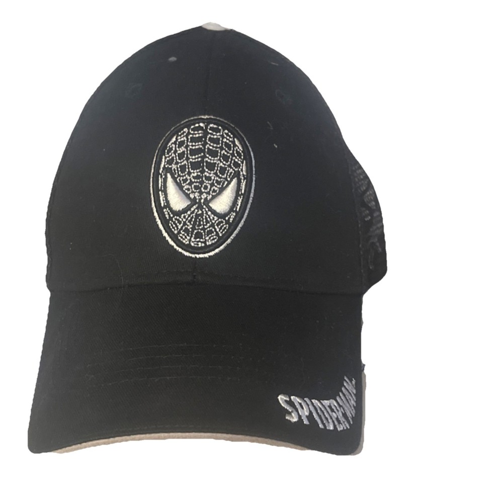 Disney Marvel Studios Spider-Man Black Mesh Hat Universal Studios Promotional