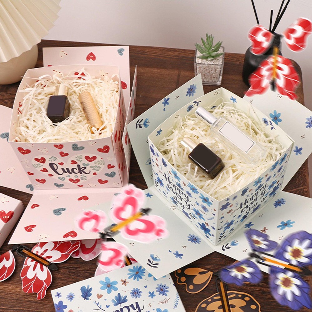 Butterfly Present Box Unique Butterfly Parties Present Box Exploding outgoing