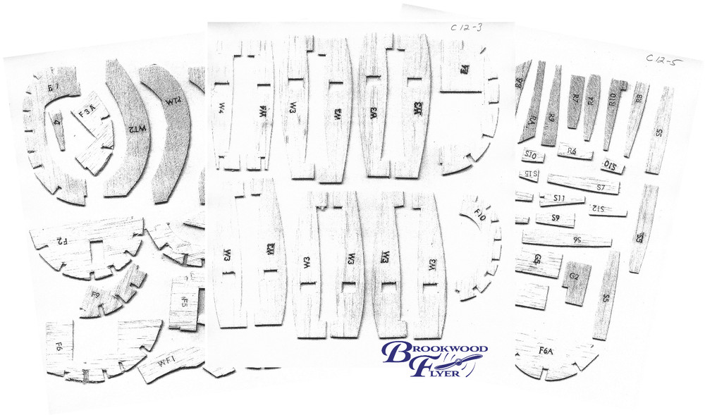 Sterling PT-17 PLAN & PATTERNS + DECALS to Build a 32" UC Scale Model Airplane