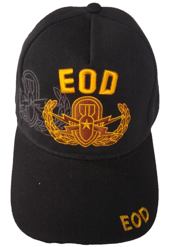U.S. Army EOD, emblem, black hat
