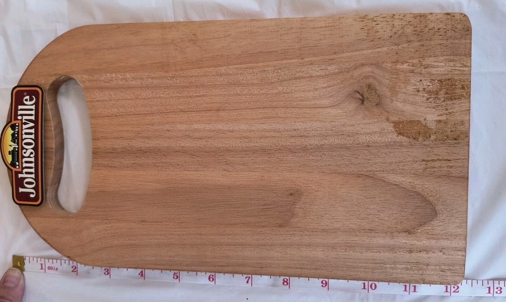 Small Johnsonville Wood Cutting Board