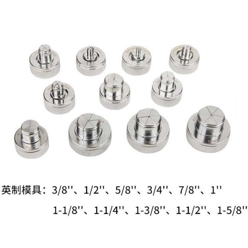 Hydraulic Pipe Expander Copper Pipe Tube Expansion Tool Kit with 11 Modules