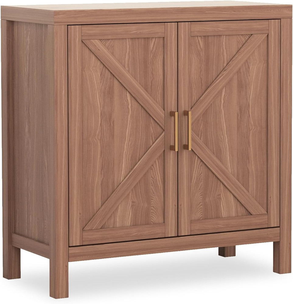 3-Tier Sideboard Buffet Cabinet with Adjustable Shelves for Kitchen & Dining Roo